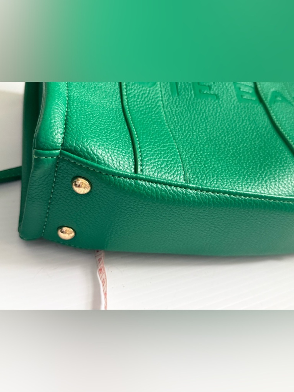 Faux Leather Tote - Picture 8 of 9
